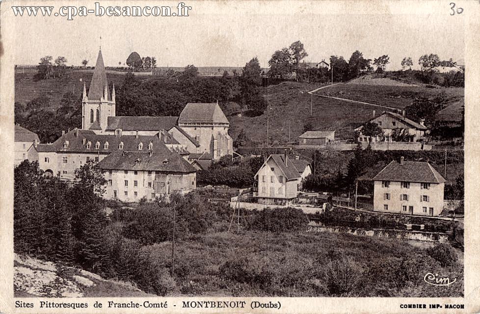Sites Pittoresques de Franche-Comté - MONTBENOIT (Doubs)
